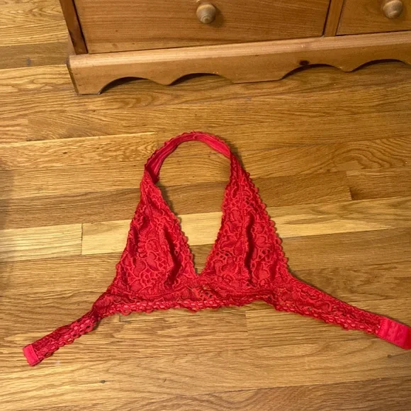 Red Bralette Size Small - Picture 2 of 6